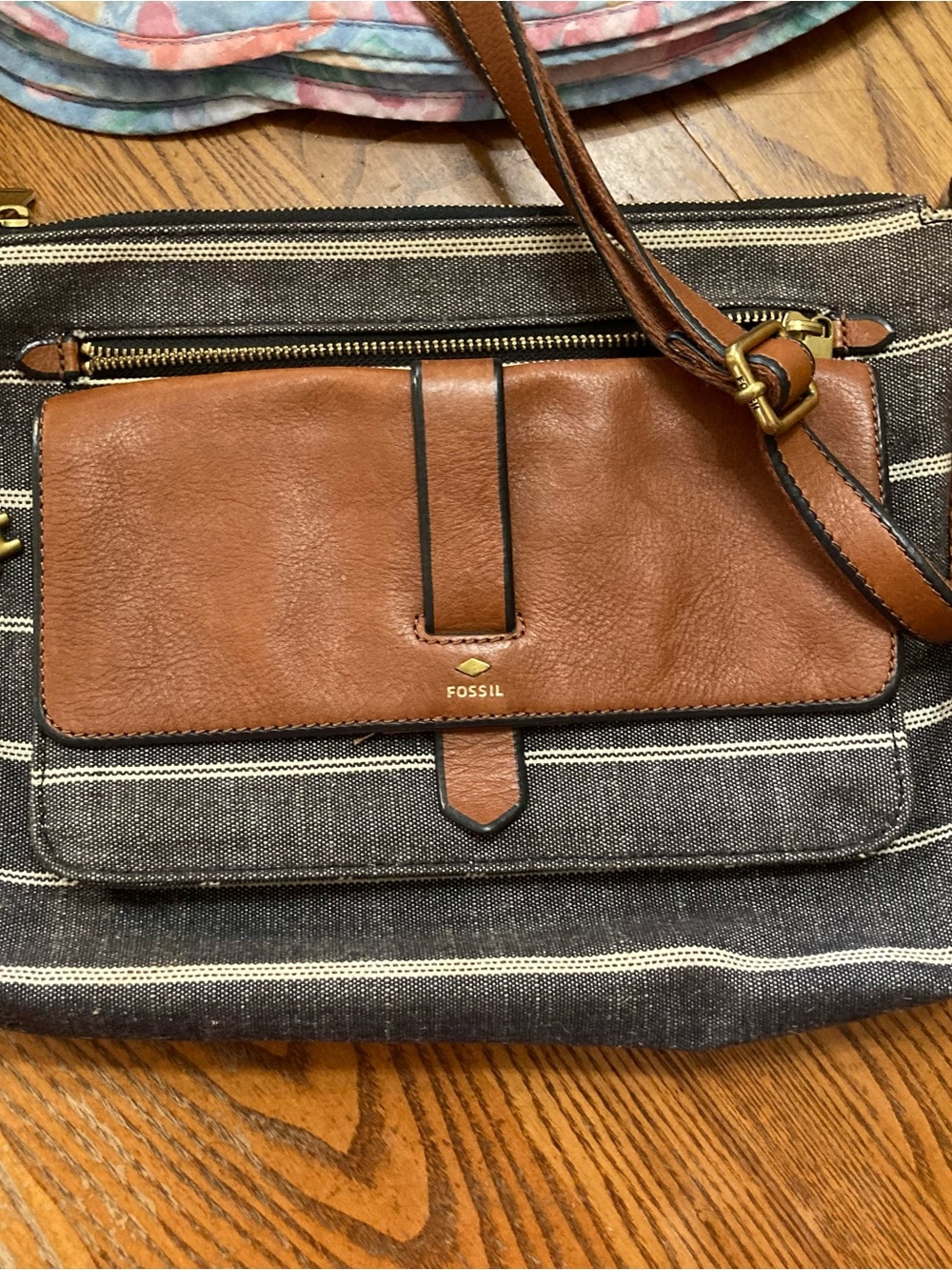 Fossil Brown crossbody